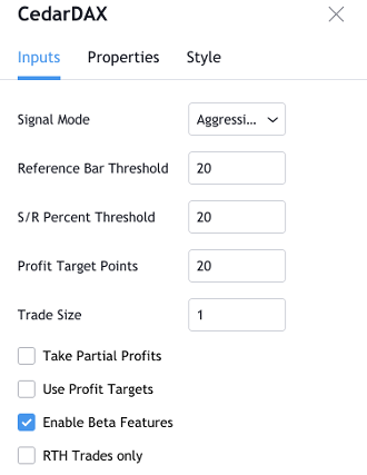 CedarDax Properties